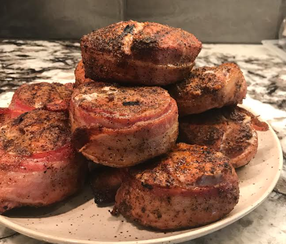 Bacon Wrapped Pork Tenderloin Filet (6 Pack)